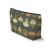 Frond Accessory Pouch w T-bottom in Green